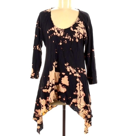 Soul mind breath life trapeze tie dye u pullover shirt woman’s medium - Picture 1 of 4